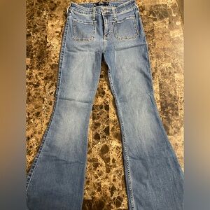 Hollister Classic Blue Flare Jeans